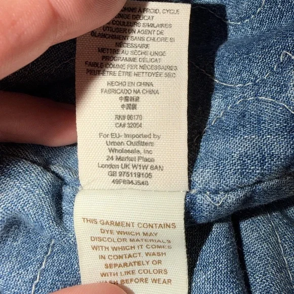 Free People Reversible Quilted Jacket – Boho Floral Print Zip Front - Size S - Picture 9 of 11